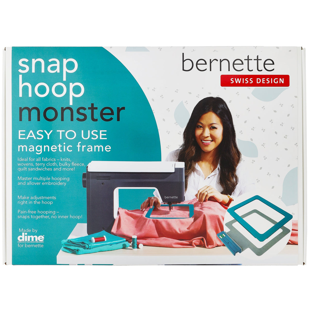 5.5" x 10" Snap Hoop Monster Magnetic Frame, bernette #5020210398