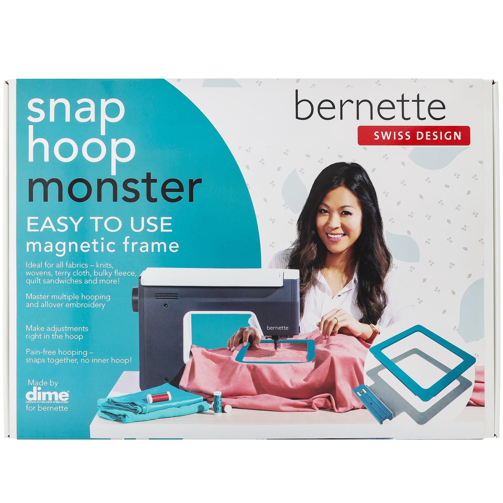4" x 4" Snap Hoop Monster Magnetic Frame, bernette #5020210399