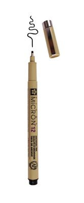 Pigma Micron 12 Pen 0.70 mm Black