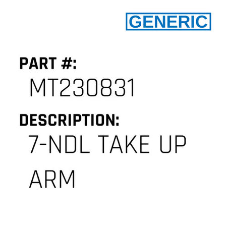 7-Ndl Take Up Arm - Generic #MT230831