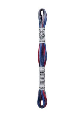Dmc Coloris Floss 6sk - Patriotic Stripes