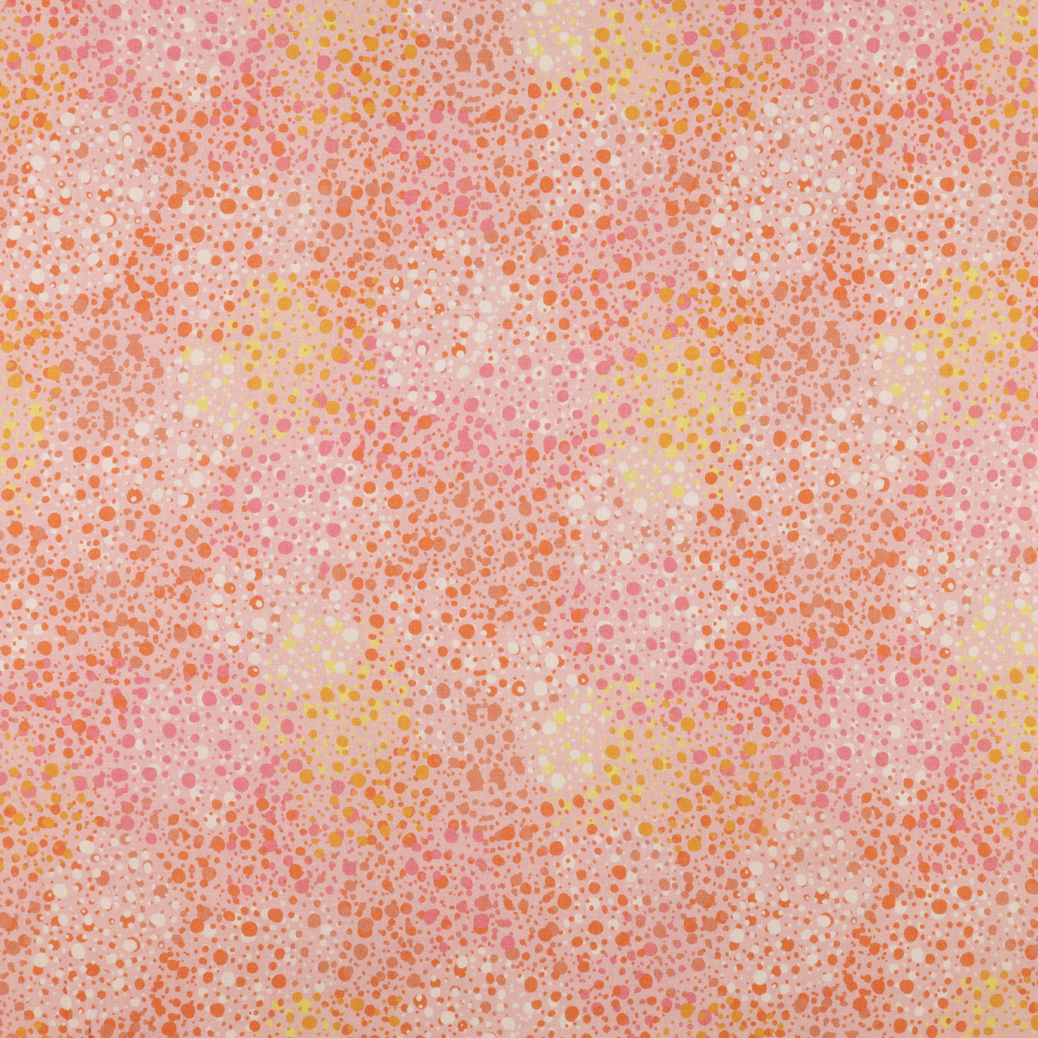 Splatter Dots Peach 108" Wide Quilt Backing
