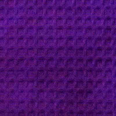 Dunroven House College Purple Waffle Weave Solid Towel