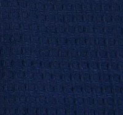 Dunroven House Navy Waffle Weave Solid Towel