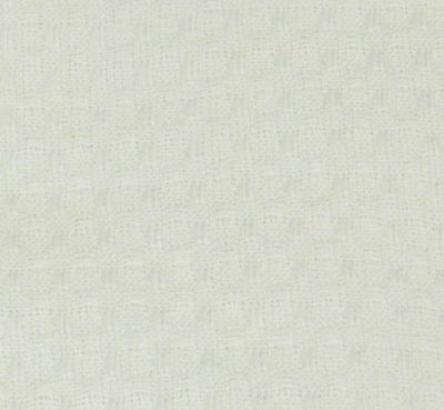 Dunroven House White Waffle Weave Solid Towel