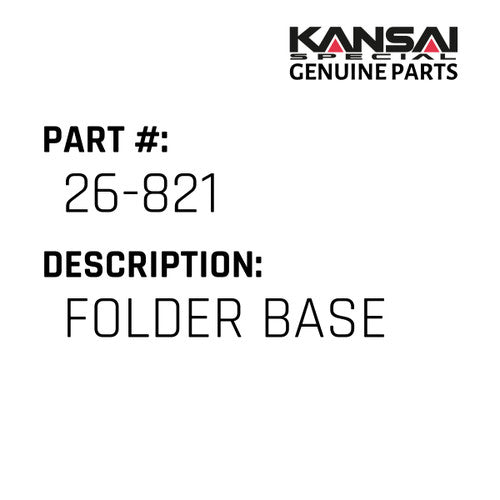 Folder Base - Kansai Special #26-821