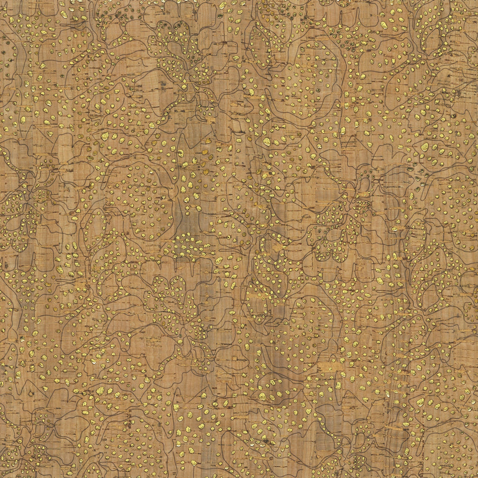 Cork Fabric Collection - Flora