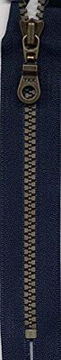 YKK art.5407 Brastique Closed 7" Navy