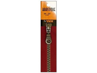 YKK art.5409 Brastique Closed 9" Cherry