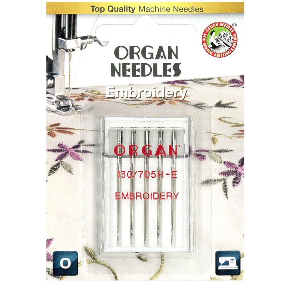 5pk Organ Embroidery Needles (130/705H)