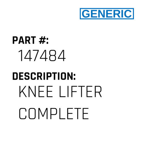 Knee Lifter Complete - Generic #147484