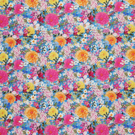 Midnight Blooms Fabric Collection - Wildflower Pickings Sky