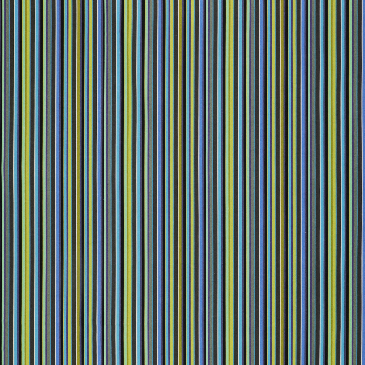 Midnight Blooms Fabric Collection - Striae Blue
