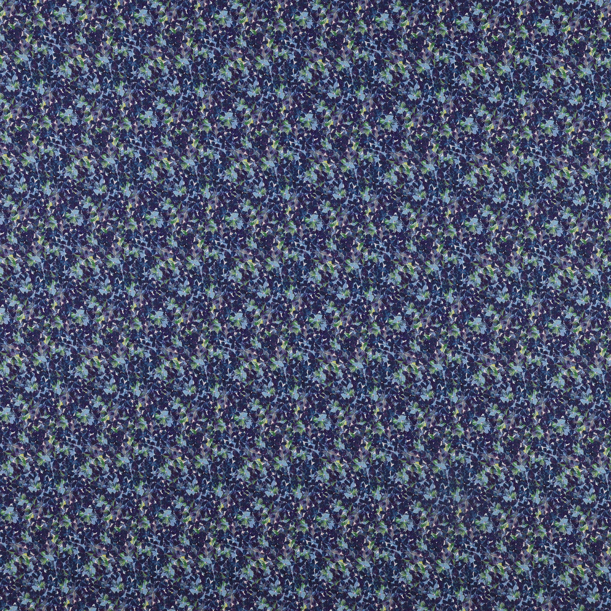 Midnight Blooms Fabric Collection - Flowerbed Navy