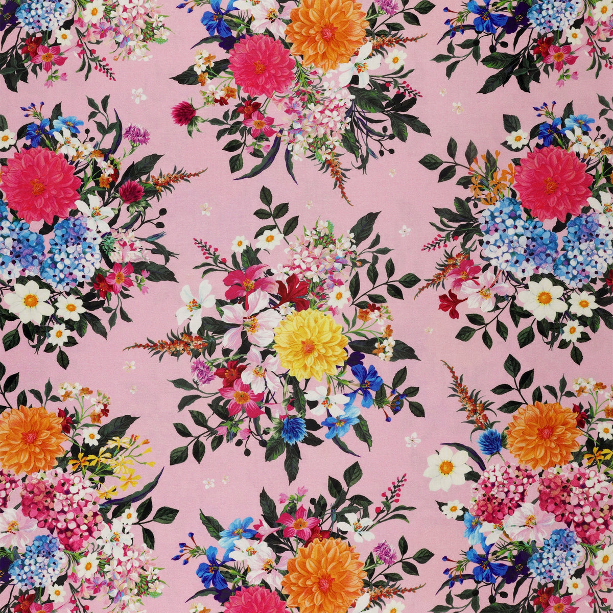 Midnight Blooms Fabric Collection - Bountiful Bouquets Petal