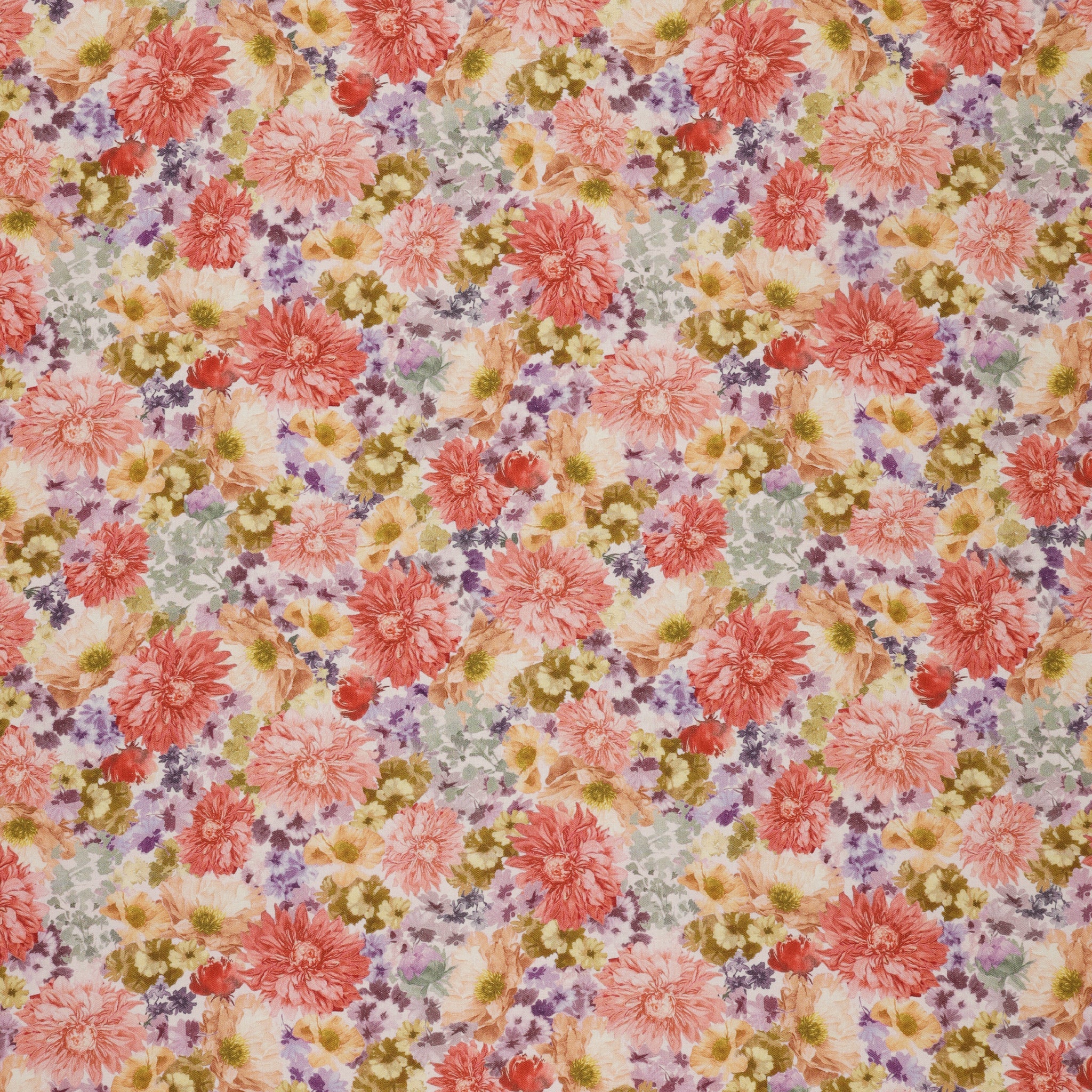 Aviva Fabric Collection - Bright Blossoms Sunkissed