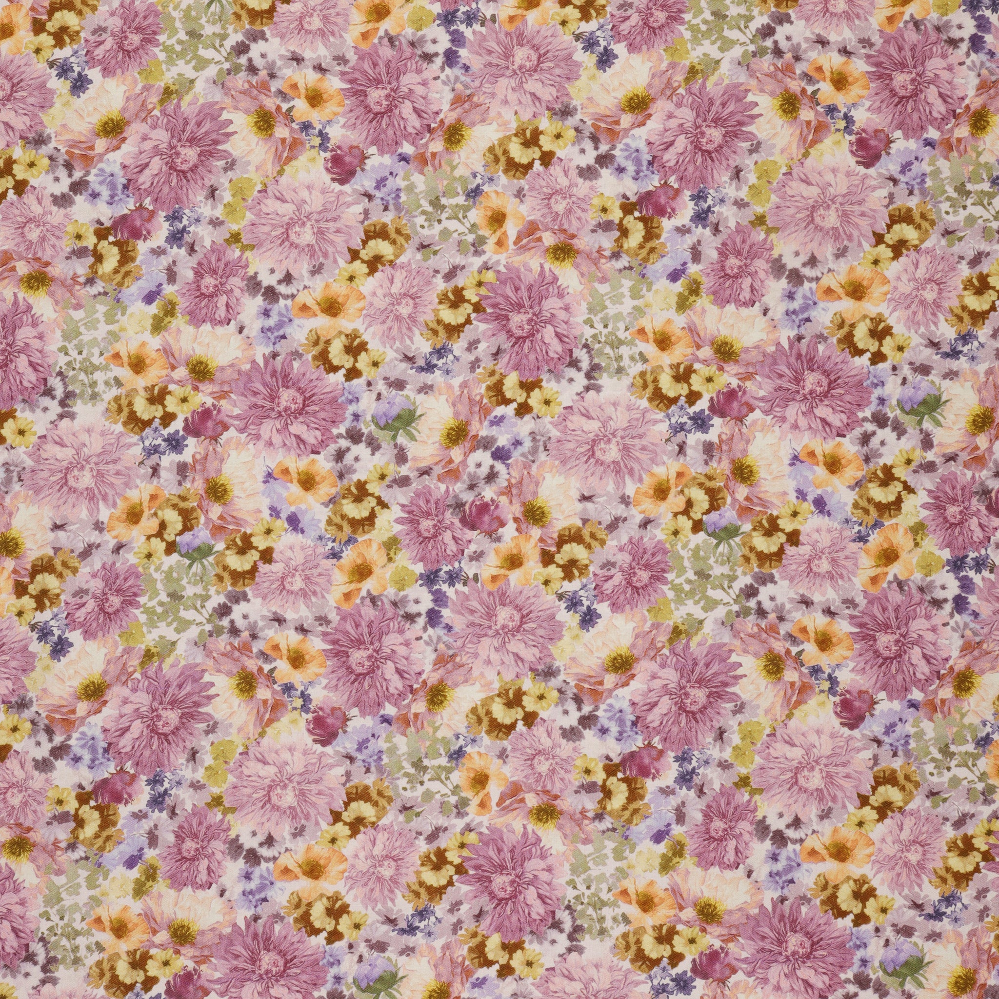 Aviva Fabric Collection - Bright Blossoms Lilac