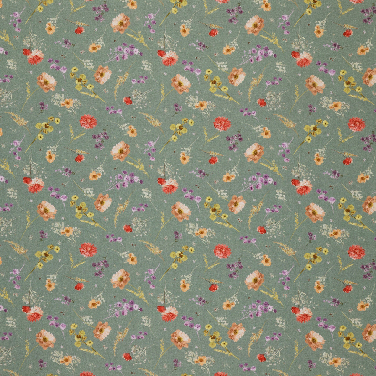 Aviva Fabric Collection - Floral Charm Thyme