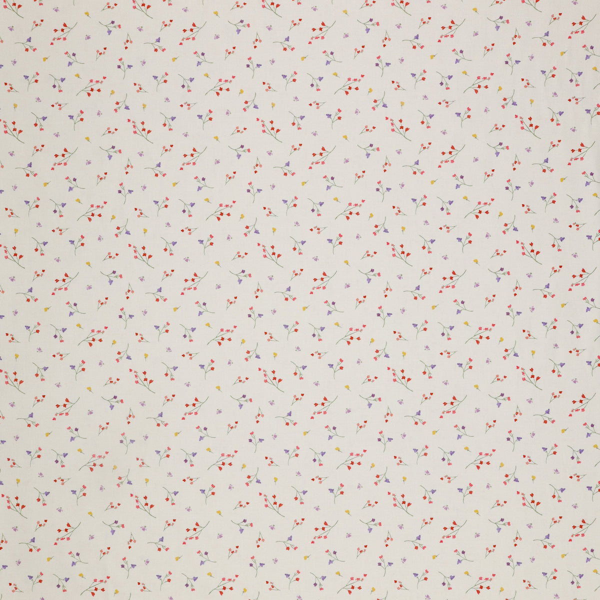 Aviva Fabric Collection - Sprig Ivory