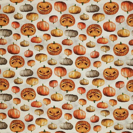Happy Haunting Fabric Collection - Jack-o'-lantern Mist