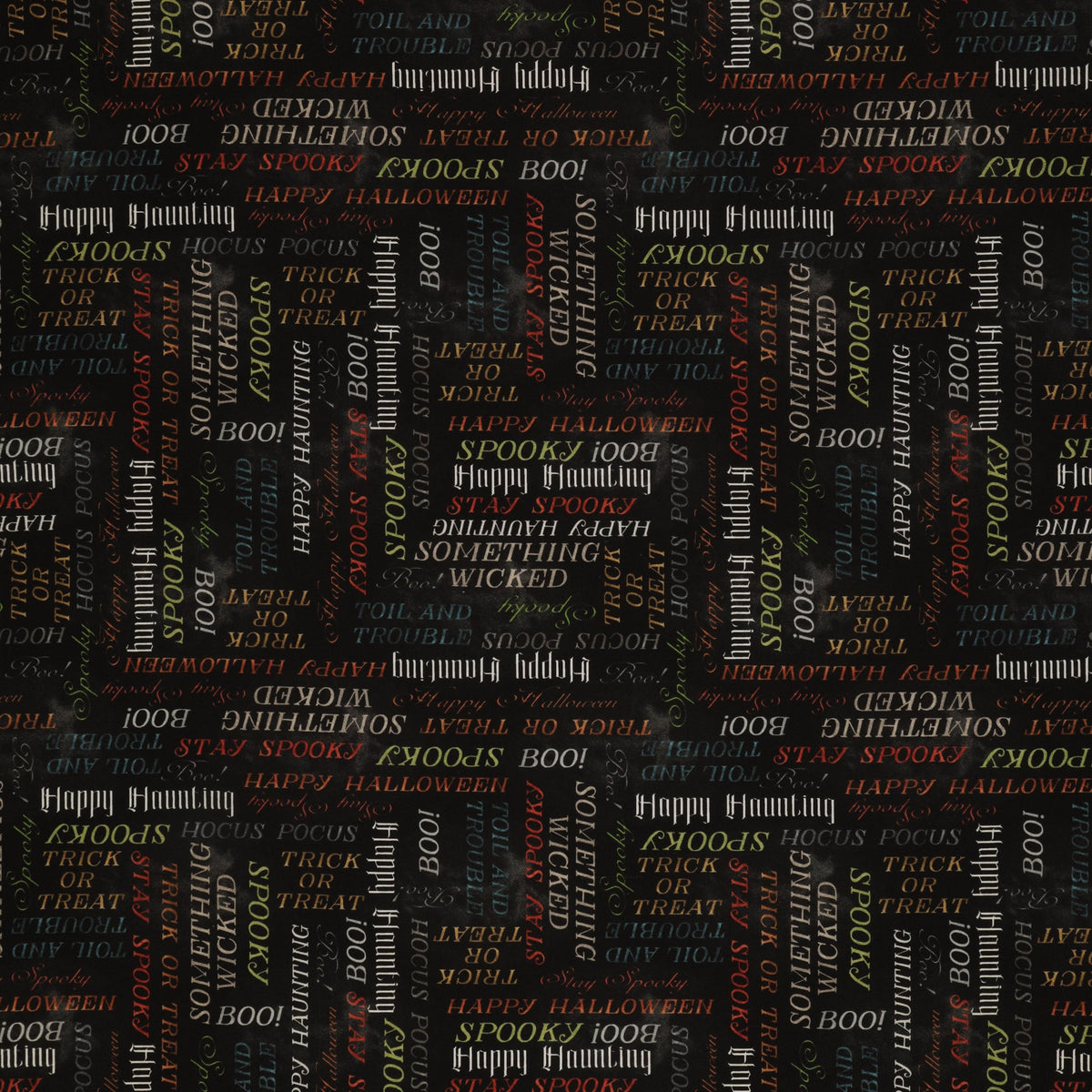 Happy Haunting Fabric Collection - Stay Spooky Night