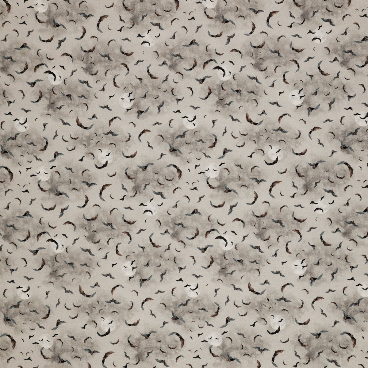 Happy Haunting Fabric Collection - Night Flight Fog