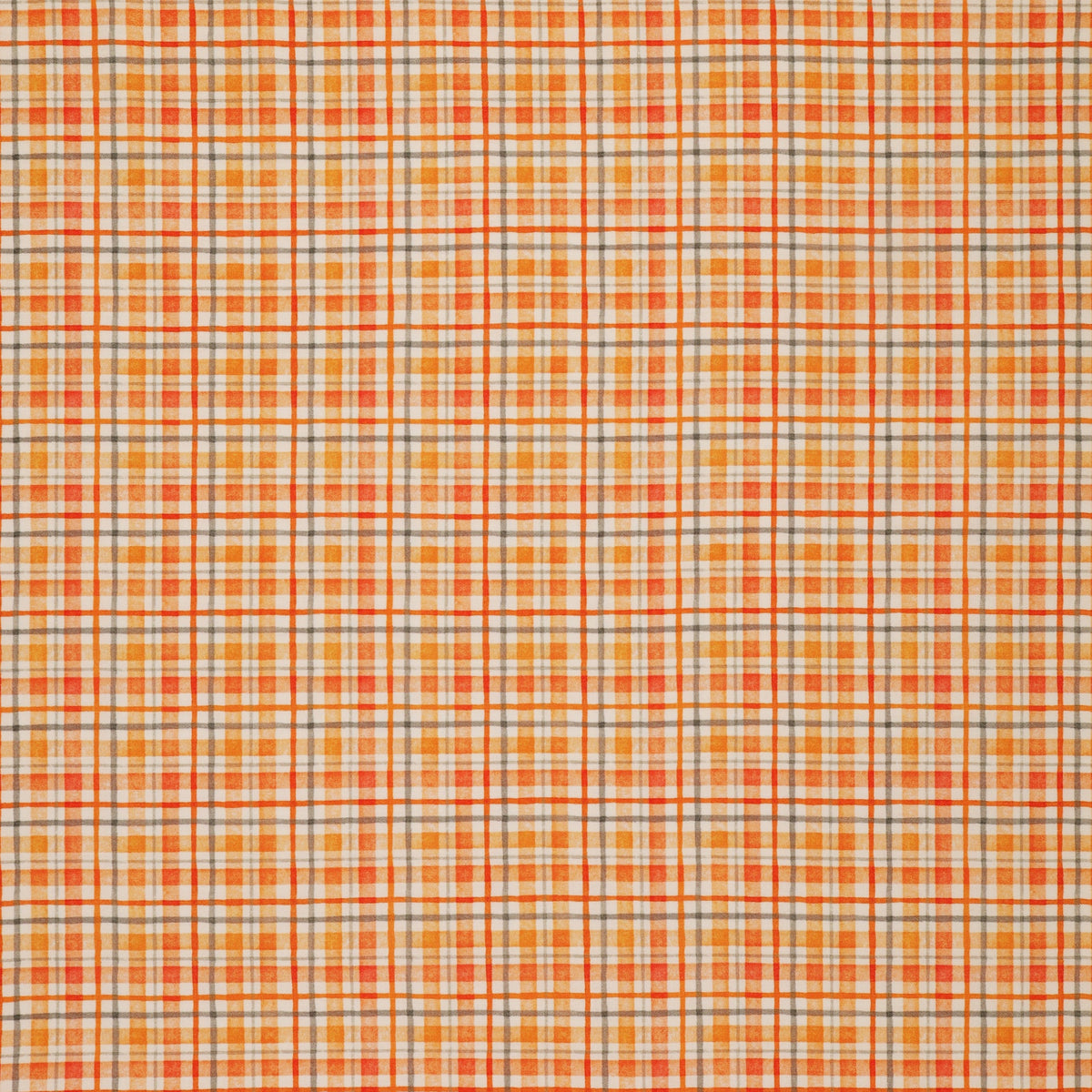 Happy Haunting Fabric Collection - Halloween Plaid Mist