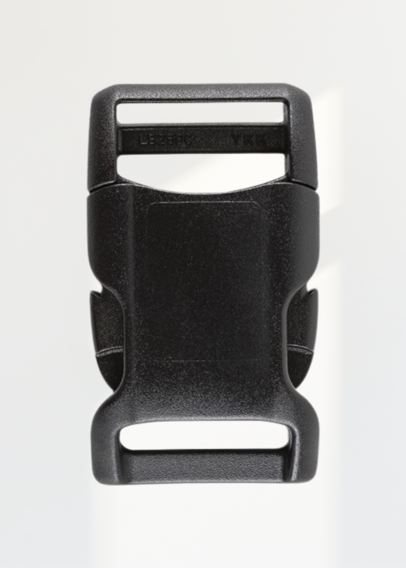 5/8" YKK Contoured Plastic Side Release Buckles - Black
