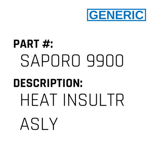 Heat Insultr Asly - Generic #SAPORO 9900