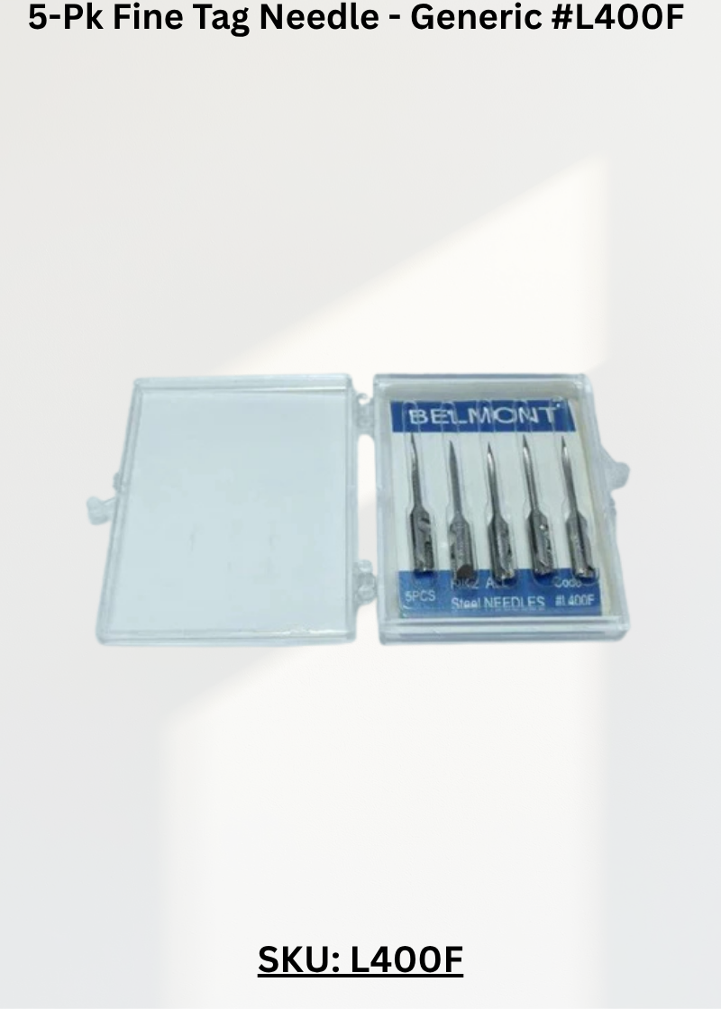5-Pk Fine Tag Needle - Generic #L400F