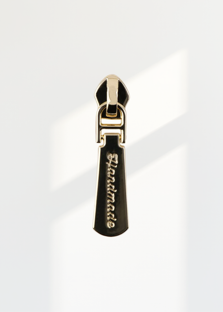#5 Metallic Nylon Handmade Zipper Pulls