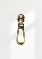 #5 Metallic Nylon Open Teardrop Zipper Pulls
