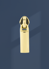 #5 Metallic Nylon Rectangle Zipper Pulls