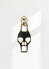 #5 Metallic Nylon Skull Zipper Pulls