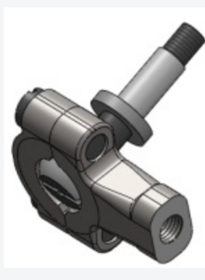 Looper Holder Connecting Right Sit for KM 921 AGM Special Waistband Machine 60393