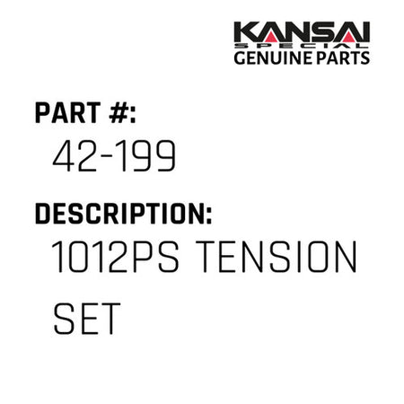 1012Ps Tension Set - Kansai Special #42-199