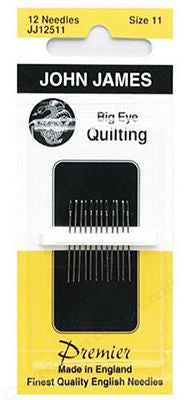 John James Big Eye Quilting Sz 11 12/box