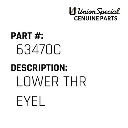 Lower Thr Eyel - Union Special #63470C