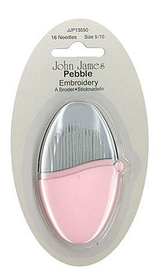 John James Pebble Embroidery Needles sz5/10