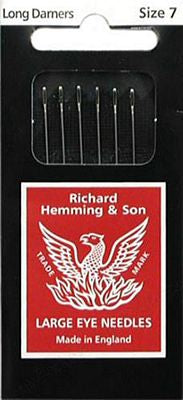 Richard Hemmings Long Darners #7 6/pkg 12/bx