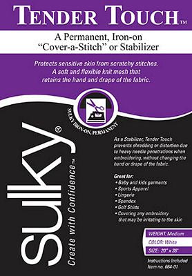 Sulky Tender Touch Stabilizer 20 in x 36 in