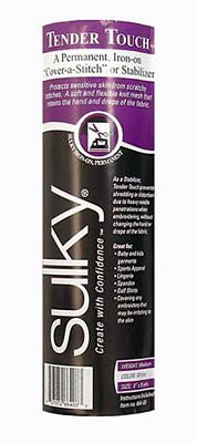 Sulky Tender Touch Stabilizer 8 in x 9 yd Roll White