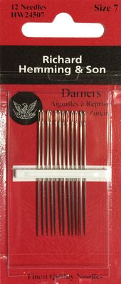 Richard Hemmings Darners #7 12/pkg 12/bx