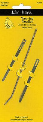 John James Weaving Needles 3ct Set 12/bx
