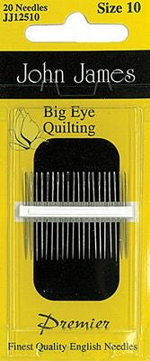 John James Big Eye Quilting #10 12/bx