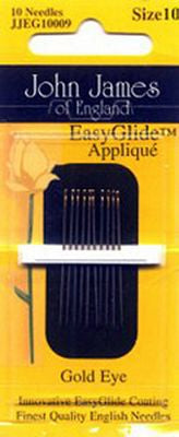 John James Gold''n Glide Applique #11, 12/box