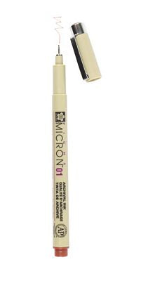 Micron Pen 01 .25mm Brown