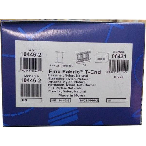 Box(10M)1/4F T Barbs - Avery-Dennison #D10446