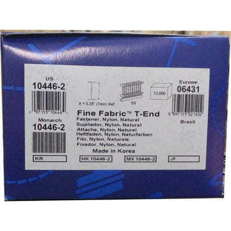 Box(10M)1/4F T Barbs - Avery-Dennison #D10446