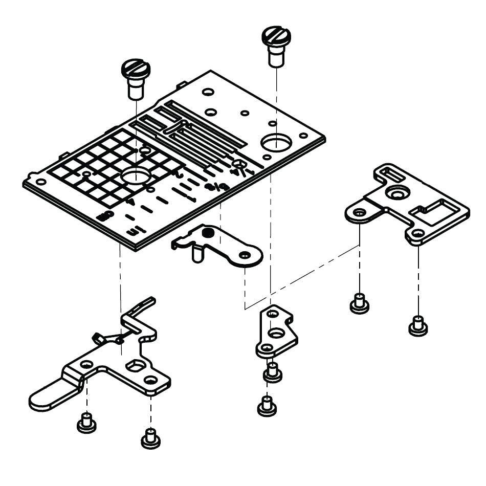 Needle Plate Assembly, Singer #68025718